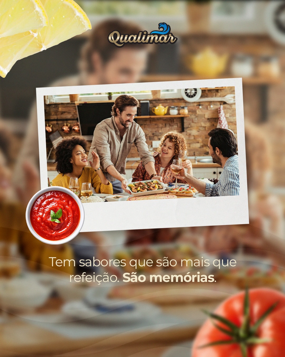 Na Páscoa, a mesa vai além do prato.
Ela guarda risos, memórias e presença.

Com o camarão Qualimar, é simples assim:
prático, pronto e sem erro.

Porque no fim, não é sobre a receita…
é sobre quem está à mesa com você. 🍤✨