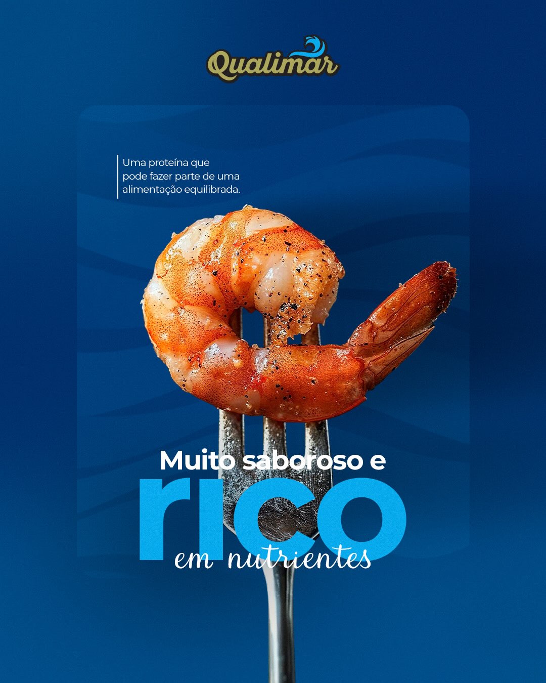 Quando o assunto é alimentação equilibrada, variedade importa, sabemos disso! 🦐

O camarão é uma fonte de proteína e também fornece nutrientes importantes, como selênio, iodo e vitamina B12.

Sabe o melhor?

Ele combina com receitas leves, práticas e cheias de sabor. ✨