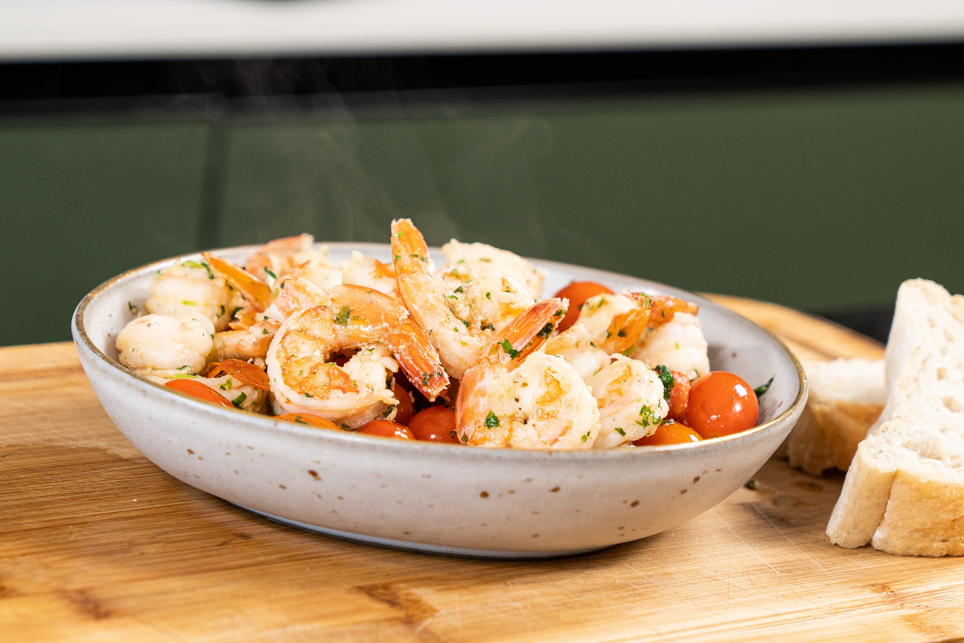 Qualimar Camarão confitado em manteiga de alho e ervas horizontal