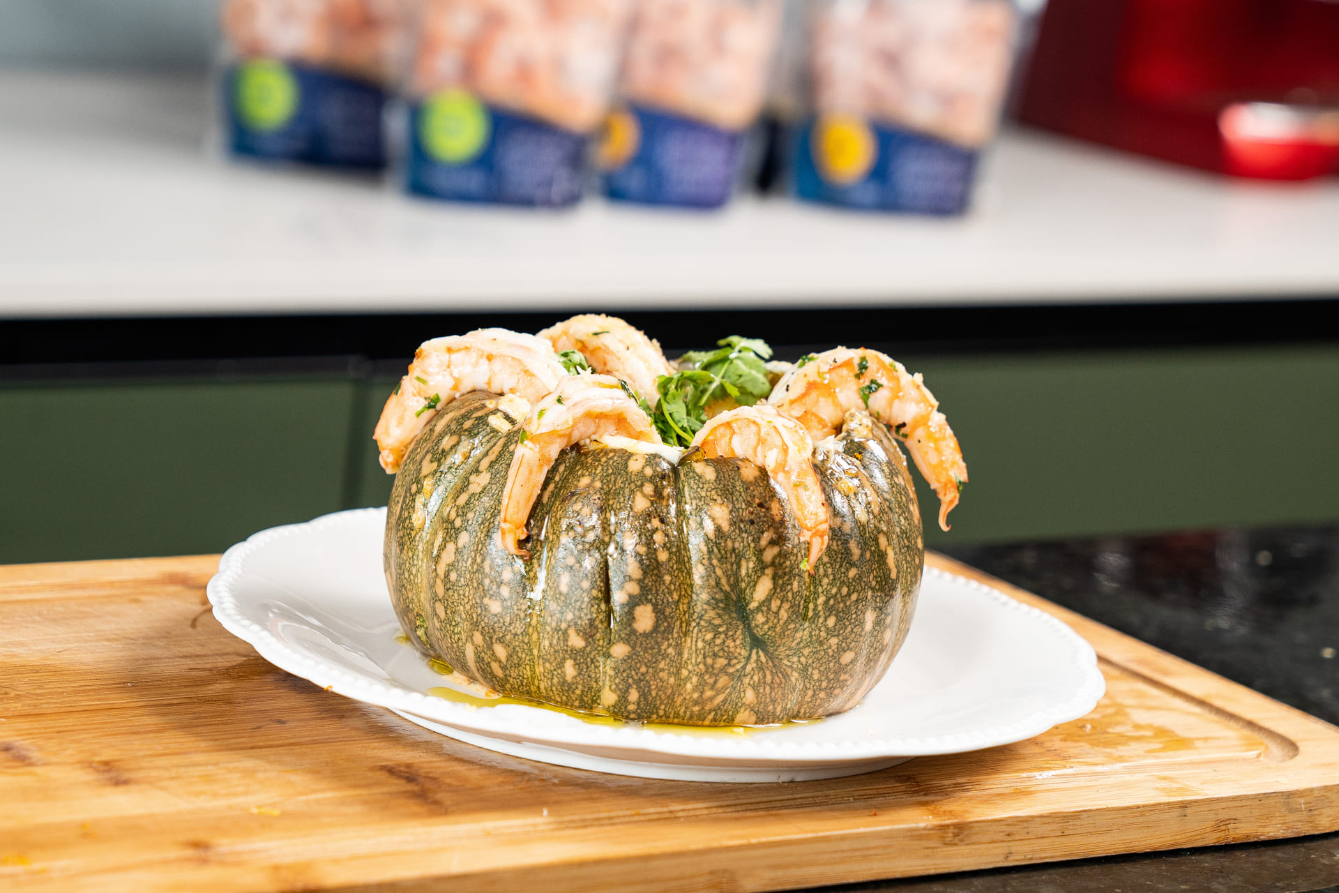 Qualimar Camarão na Moranga Horizontal